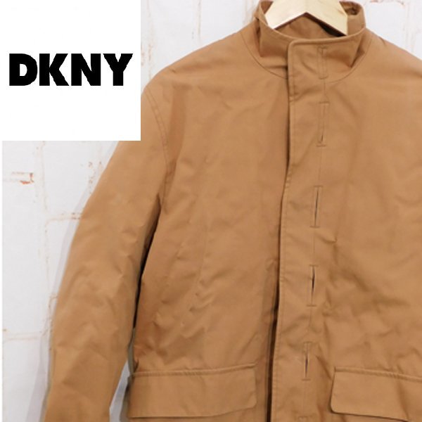 ダナキャランDKNY■裏ボア コート ジャケット■Sサイズ■キャメル　ハーフコート　秋/冬　防寒　※1322003_画像1