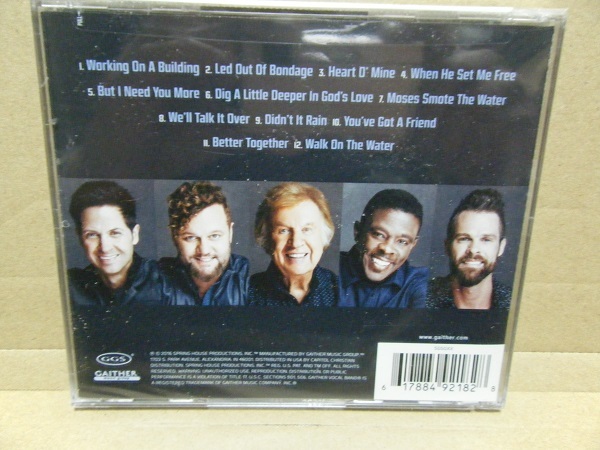 Gaither Vocal Band/Better Together[2016・未開封]☆Grammy Award nomination Album(for Best Roots Gospel Album)、Bill Gaither_画像2