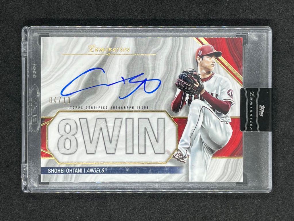 新しく着き Ohtani 2022 TOPPS LUMINARIES ナ・リーグMVP 直筆サイン