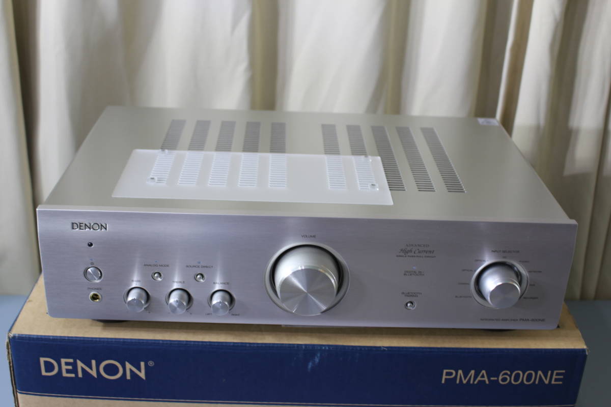 割引 デノン Denon PMA-600NE Blurtooth デジタル入力搭載 プリメインアンプ プレミアムシルバー PMA-600NESP 