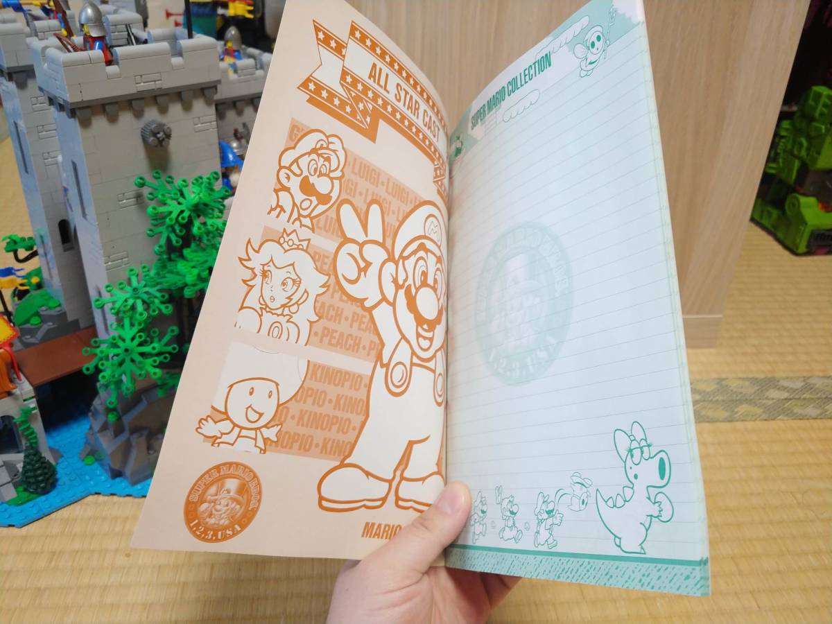 1993年 Super Mario Collection Notebook (B) 新品　レア_画像6