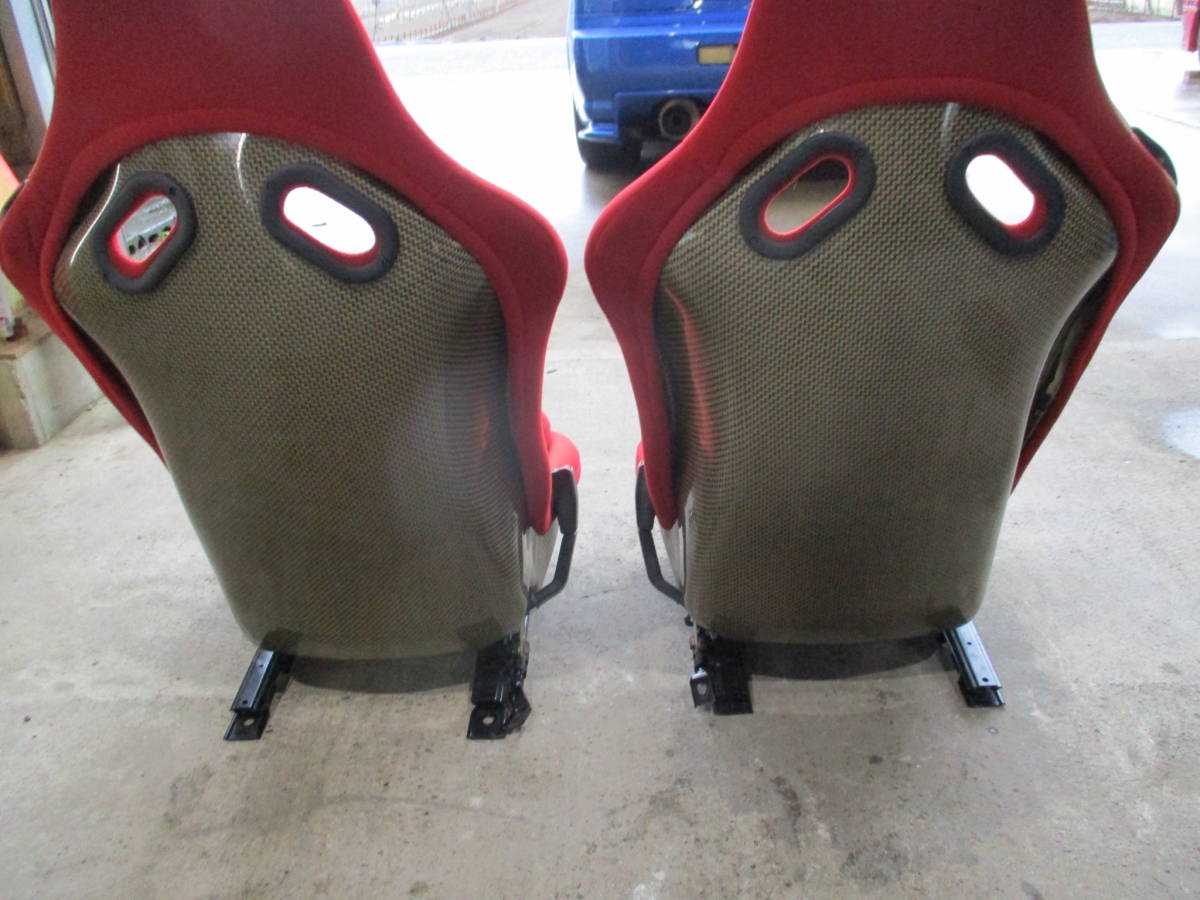 FD3S RX-7/RX7 Spirit R original RECARO/ Recaro full bucket seat / full backet carbon kevlar driver`s seat & passenger's seat 