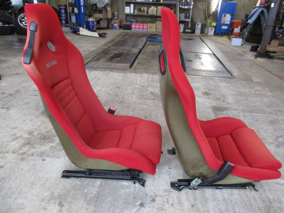 FD3S RX-7/RX7 Spirit R original RECARO/ Recaro full bucket seat / full backet carbon kevlar driver`s seat & passenger's seat 