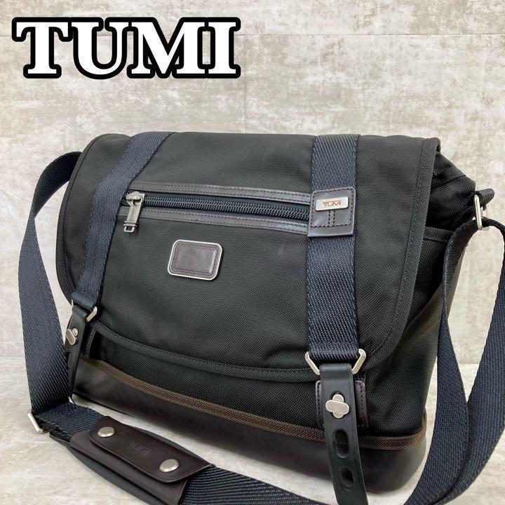 ヤフオク! - 極美品 TUMI トゥミ メッセンジャー ショルダーバッグ...
