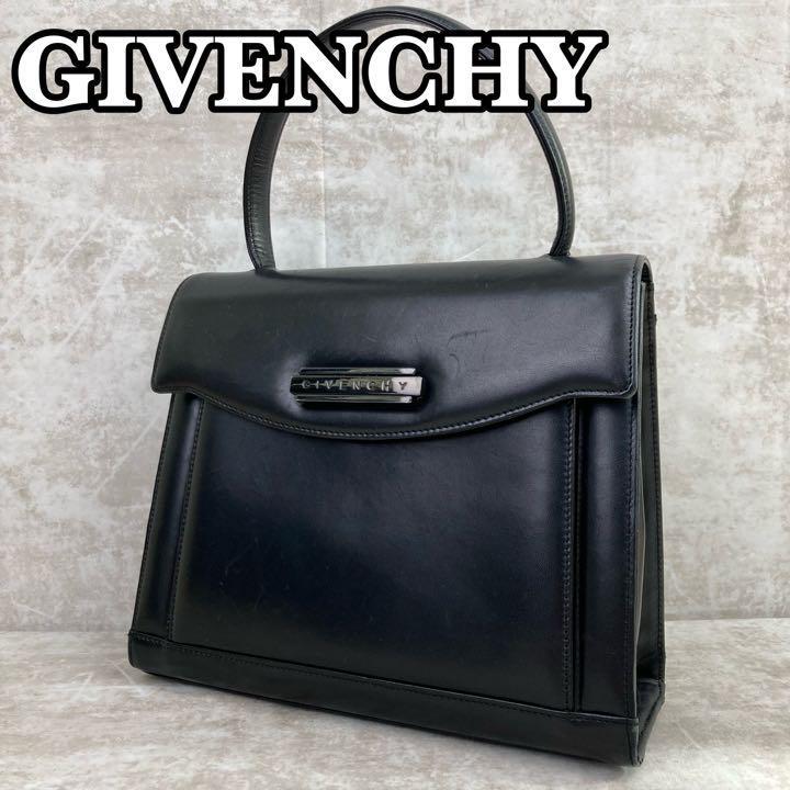 良品 GIVENCHY ジバンシー ハンドバッグ フォーマル利用 ブランド金具