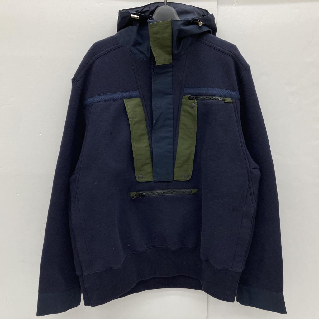 ヤフオク! - 【1円~】sacai サカイ パネルパーカー サイズ3 ネ...