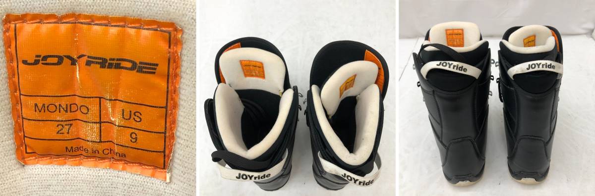 JOYRIDE ジョイライド スノーボード[155cm] ブーツ[MONDO 27/US 9] ビンディング セット ケース付き スノボ スノボ板の画像7