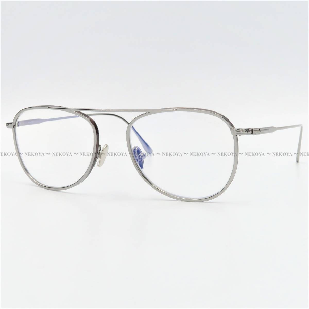 TOM FORD TF5691-B 014 メガネ ブルーライトカット シルバー-