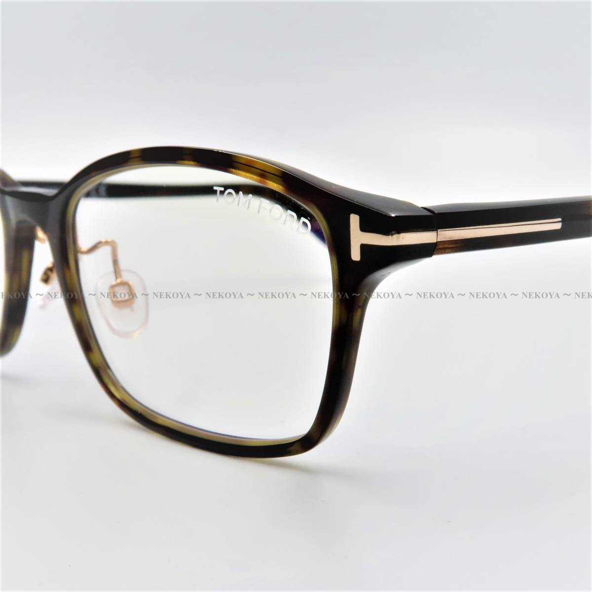 TOM FORD TF5724-D-B 052 メガネ ブルーライトカット 茶