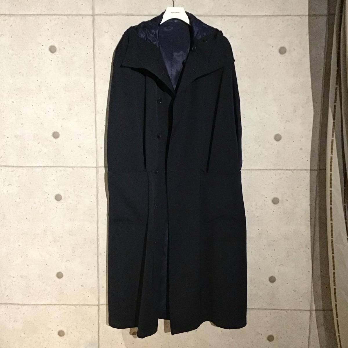 ONtheCORNER ITEM No.1269/Y's formen ワイズフォーメン リバーシブルフードコート 90's size:L YohjiYamamoto POURHOMME ヨウジオム