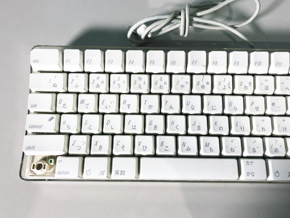★ 中古★Apple アップル 純正 USB キーボード Keyboard ＋ USB マウス【A1048/M5769】B8E8の画像4