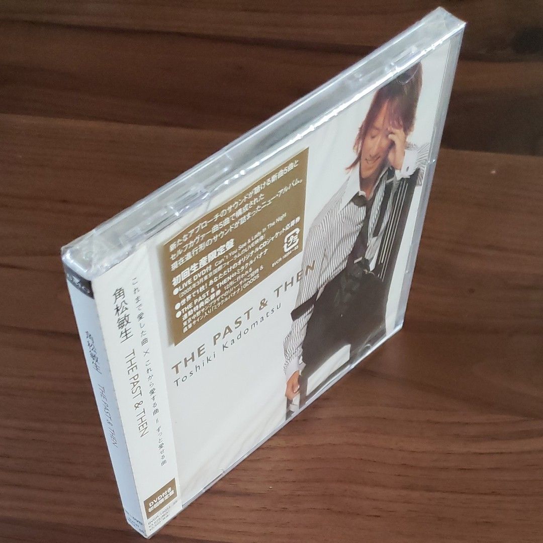 角松敏生 CD『THE PAST & THEN』LIVE DVD付き初回生産限定盤 [未開封]  　BVCR-18054~55