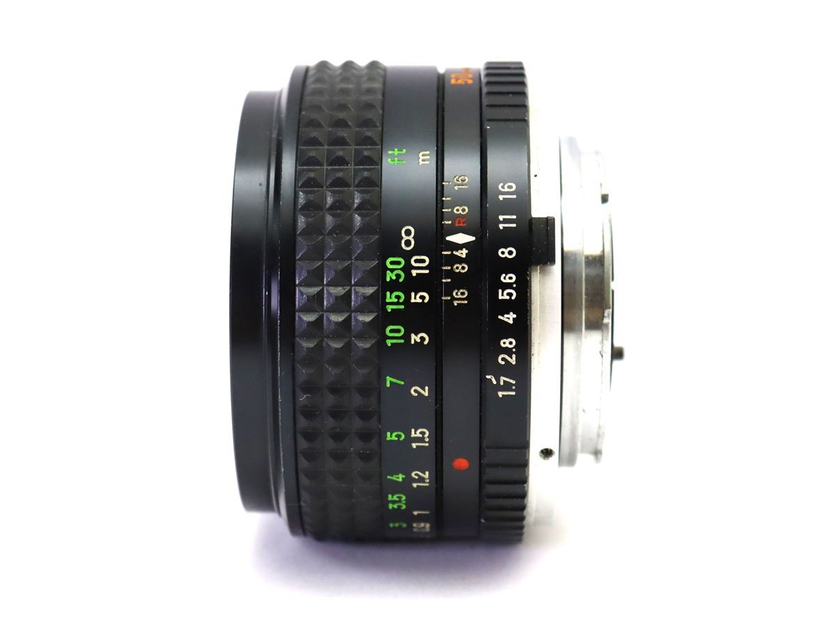 MINOLTA ROKKOR-PF 50mm F1.7 MF 単焦点レンズ