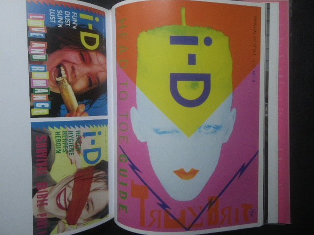  роскошный i-D magazine 30 годовщина обложка покрытие сборник i-D Covers 1980-2010 Terry Jones Vivienne Westwood / Kate * Moss / черновой * Symons 