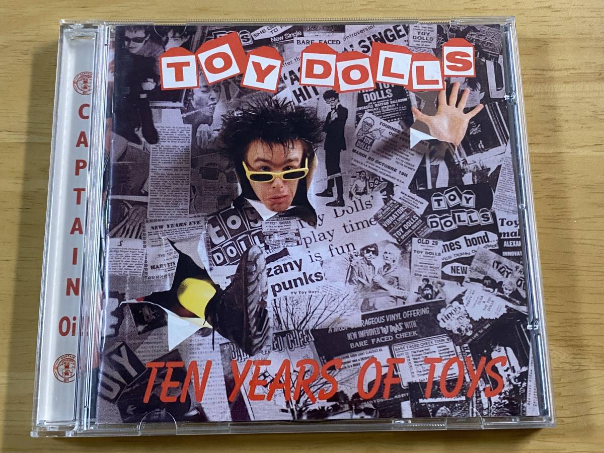 Toy Dolls Ten Years of Toys 輸入盤CD 検:トイドールズ 1988 Best UK Pop Punk The Adicts Dickies Snuff Captain Oi ロリータ18号_画像1