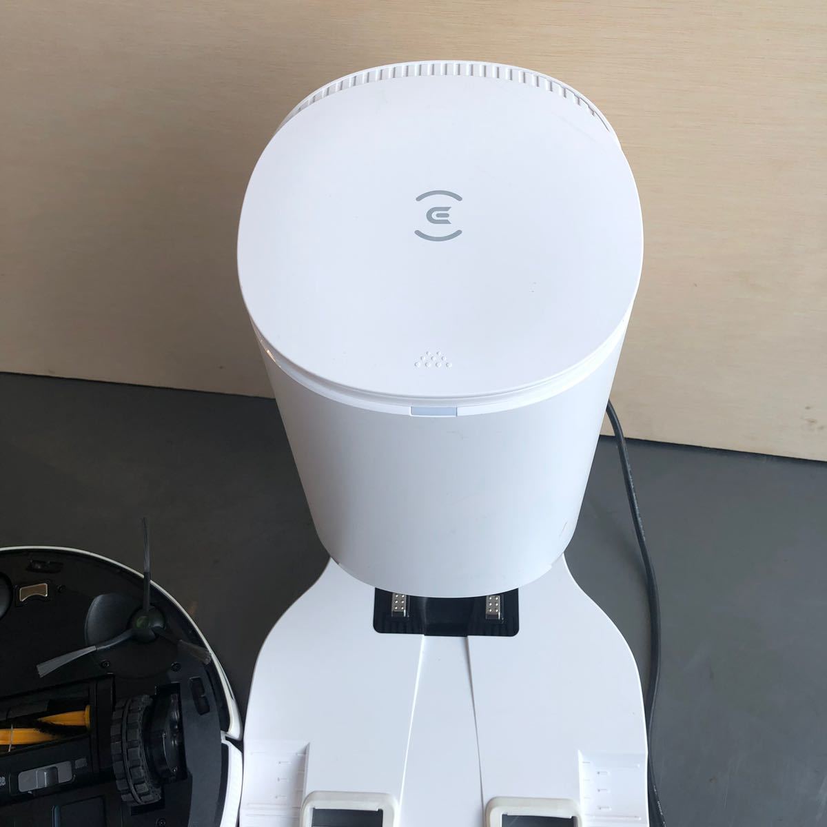 ECOVACS (エコバックス) ロボット掃除機 DEEBOT T9吸引力アップ 高性能 マッピング機能 自動ゴミ収集 水拭き機能電源確認のみ ECOVACS ロボット掃除機 DEEBOT T9