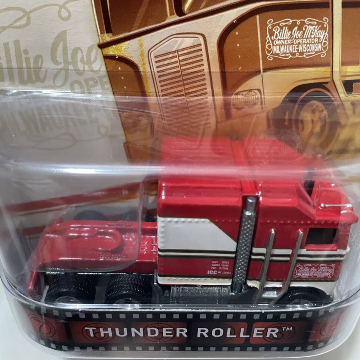 ★ホットウィール★ Thunder Roller BJ and the Bear サンダーローラー トレーラー トラック ヘッド トラック野郎! BJ ミニカー 劇中車_画像5