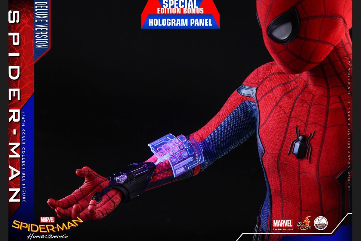 ホットトイズ スパイダーマン 1/4 DX ver. ホームカミング クォーター