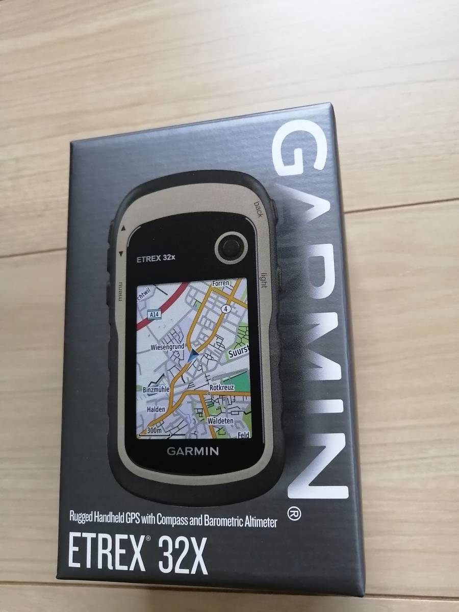 Garmin eTrex 32x 英語版 日本語化済み&8GBMicroSD (地図2種類