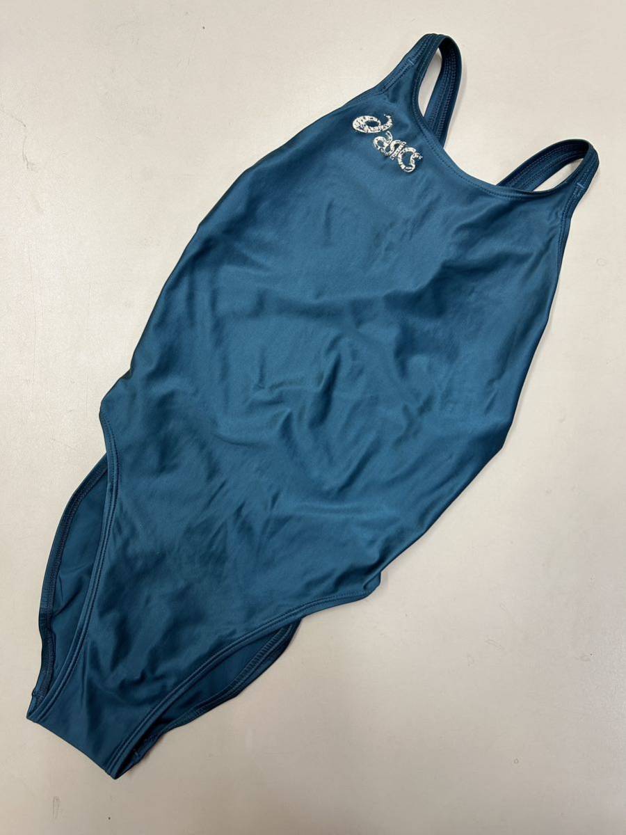 アシックスasics競泳水着 ハイドロSP ALS400 Dグリーン色 Mサイズ
