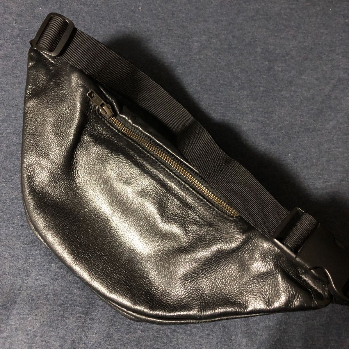 17SS Supreme Leather Waist Bag シュプリーム レザー ウエストバッグ
