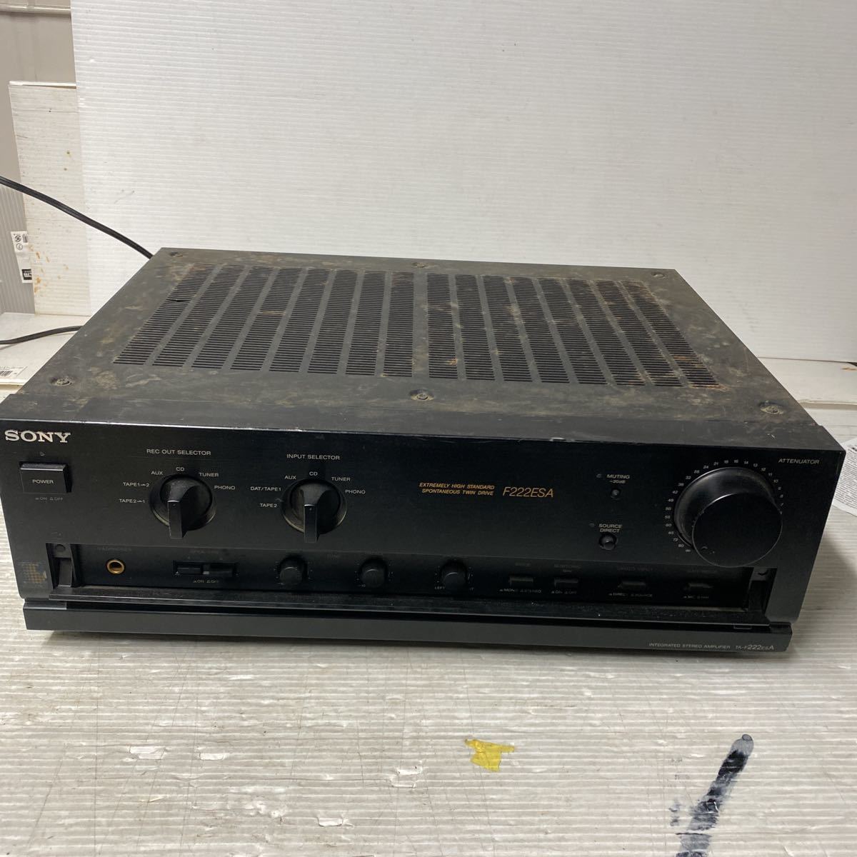 ヤフオク! - ◇【SONY 】プリメインアンプ TA-F222ESA
