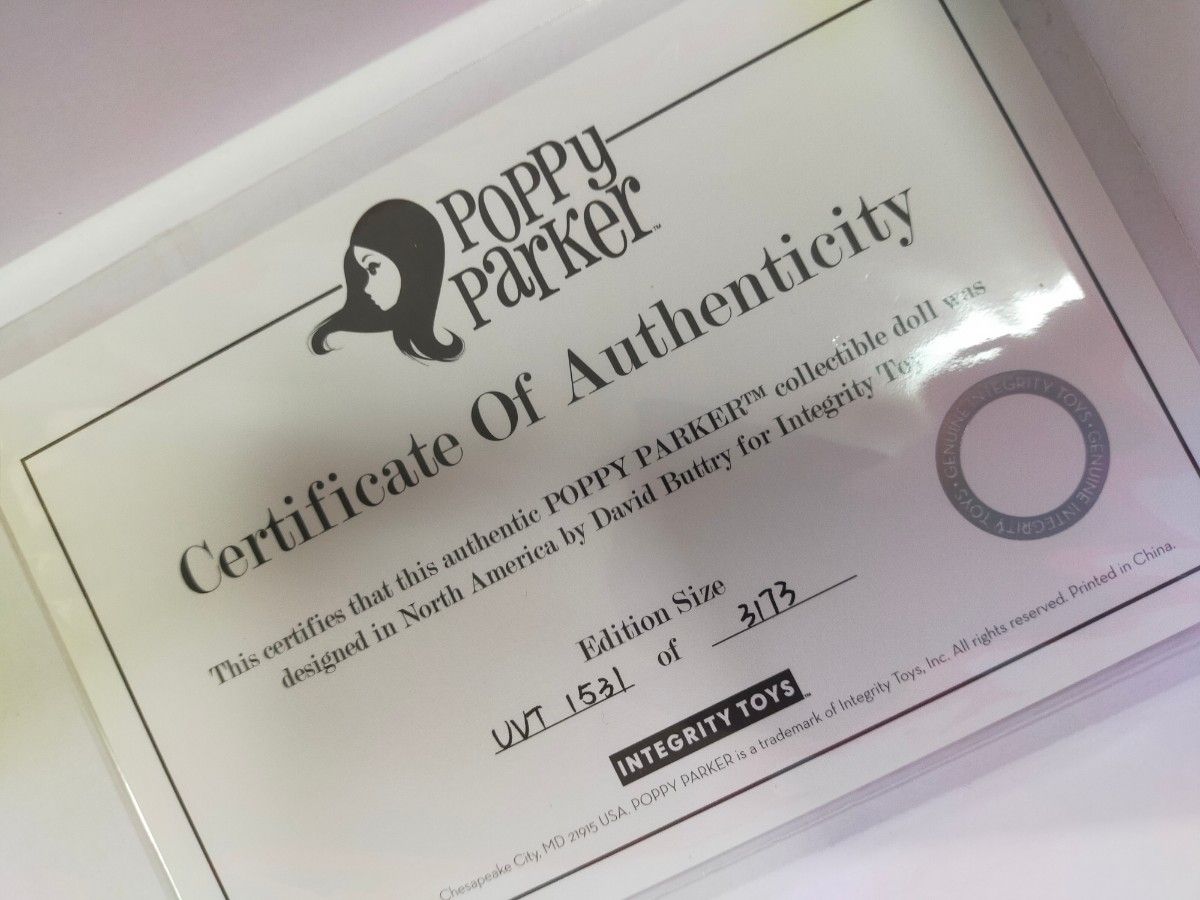 Ultra Violet Poppy Parker 限定 ドール フルセット 8