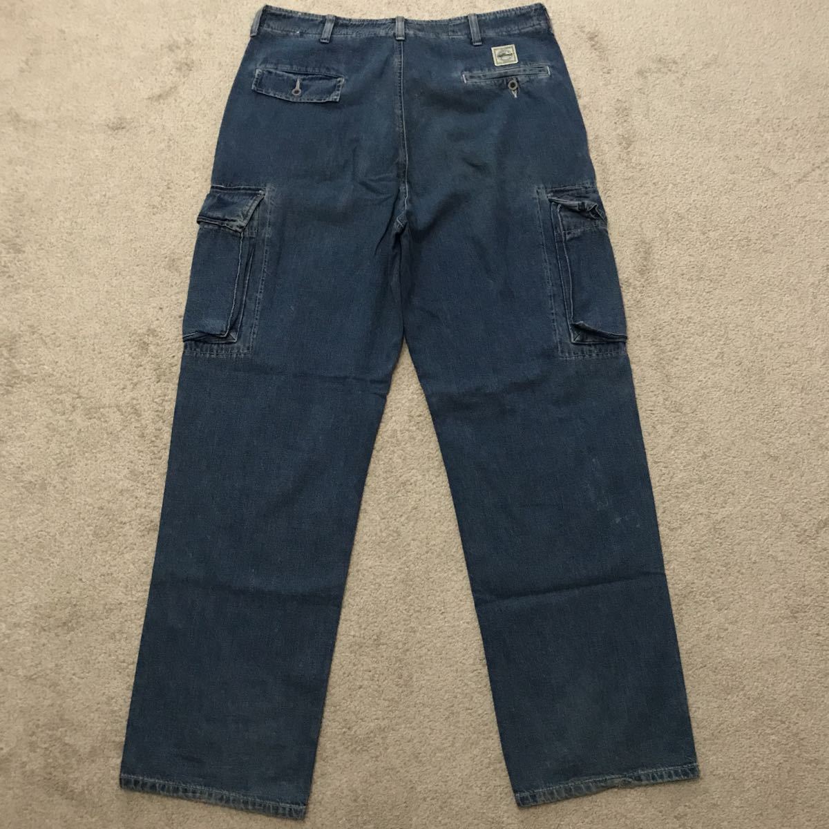 現品限り一斉値下げ! RRL vintage デニムカーゴパンツ 三つ星タグ