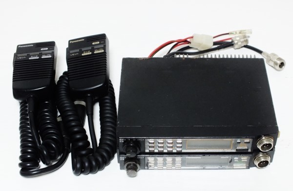 Panasonic パーソナル無線機 PQ-12 PQ-13 2台セット マイク付き