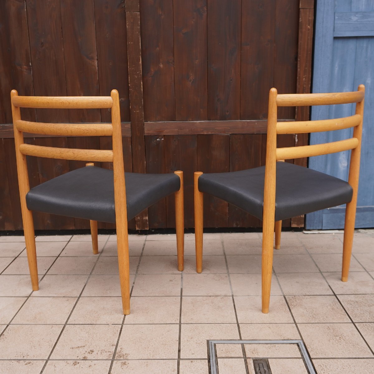 KASHIWA 柏木工 シガーロ オーク材 ダイニングチェア 2脚セット 飛騨家具 和モダン 椅子 北欧スタイル ナチュラルモダン シンプル DA146_画像4