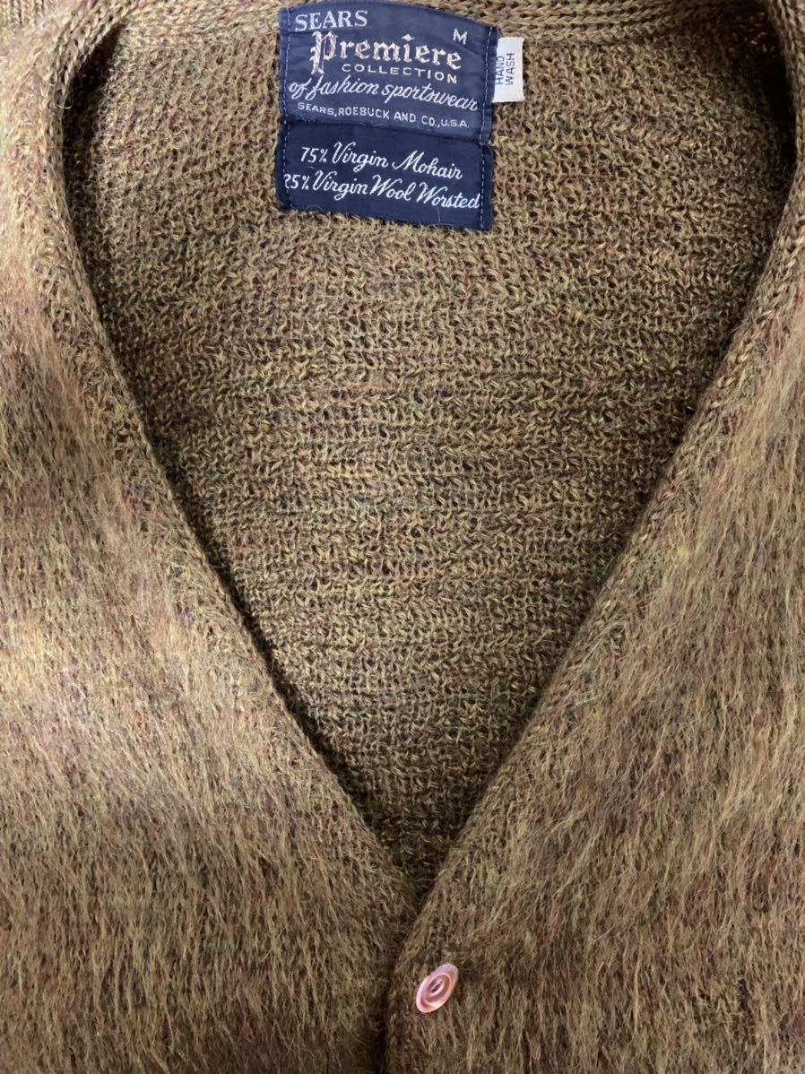 適当な価格 60s SEARS モヘア カーディガン カートコバーン sitedev
