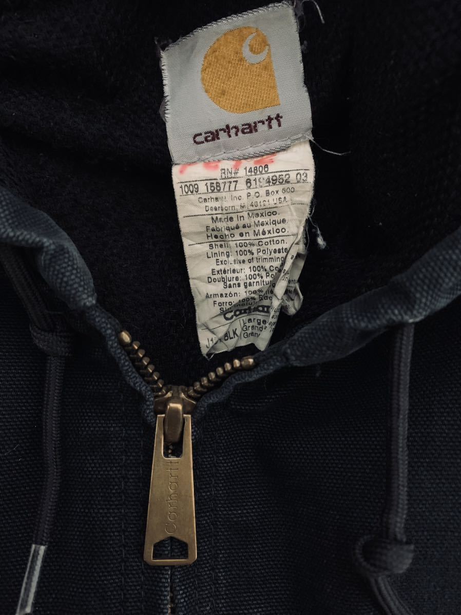 激レア Carhartt カーハート ダック アクティブパーカー メキシコ製 ...