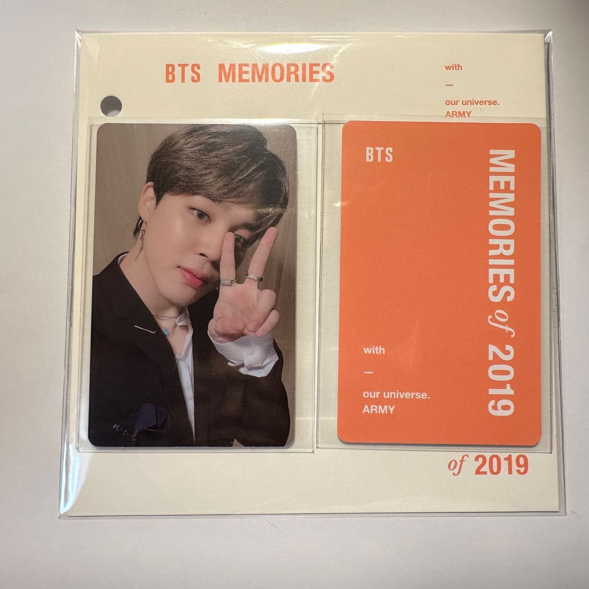 BTS MEMORIES 2019 【トレカ：ジミンJIMIN 】 正規店仕入れの feeds