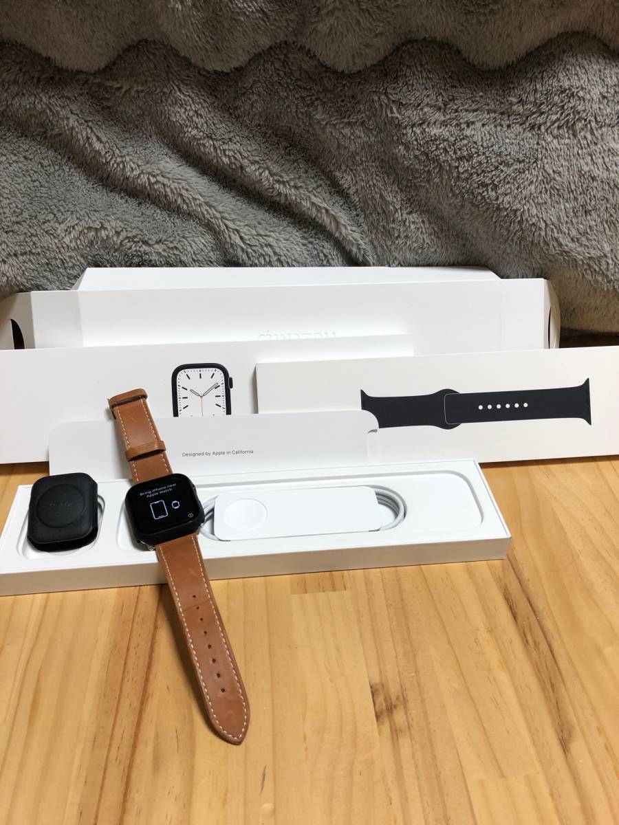 Apple Watch Series7 GPS+Cellularモデル 45㎜ ミッドナイト