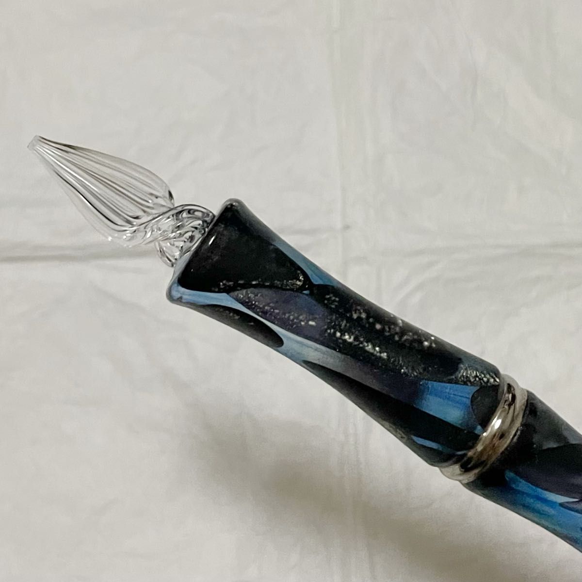 銀座蔦屋限定 Glass Studio TooS ガラスペン TAKETORI 残月 消えゆく