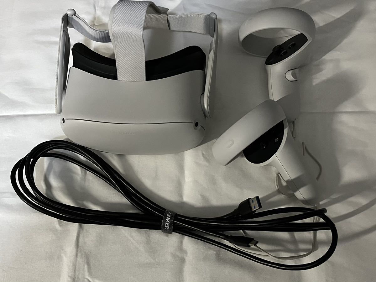Oculus Quest2(Meta Quest2)64GB ケーブル付き leki.ge
