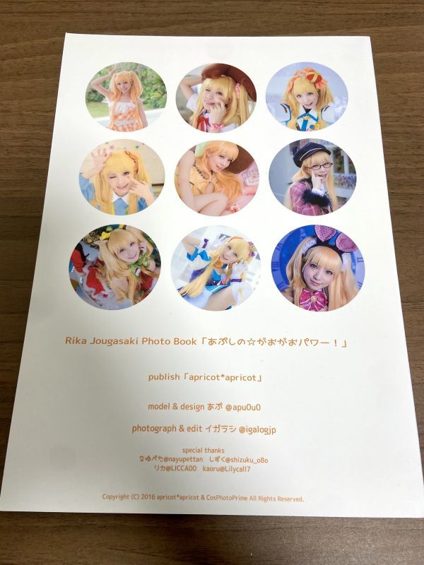 コスプレ冊子写真集「あぷしの☆がおがおパワー! 」あぷアイドルマスター巨乳パンチラの画像3
