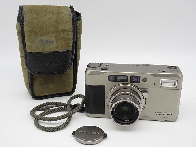 ★sr1000　CONTAX T VS　コンパクト　フィルムカメラ　コンタックス　ヴィンテージ コレクション 美品　シャッター/フラッシュ動作確認済★_画像1