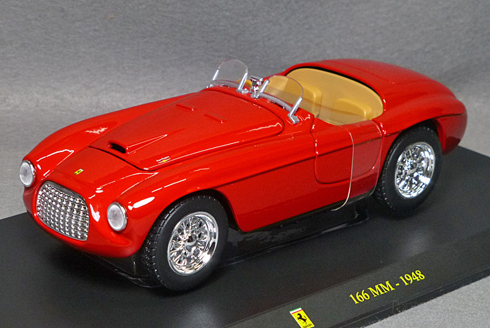 デアゴスティーニ フェラーリコレクション 1/24スケール「フェラーリ 166MM 1948（レッド）」 01