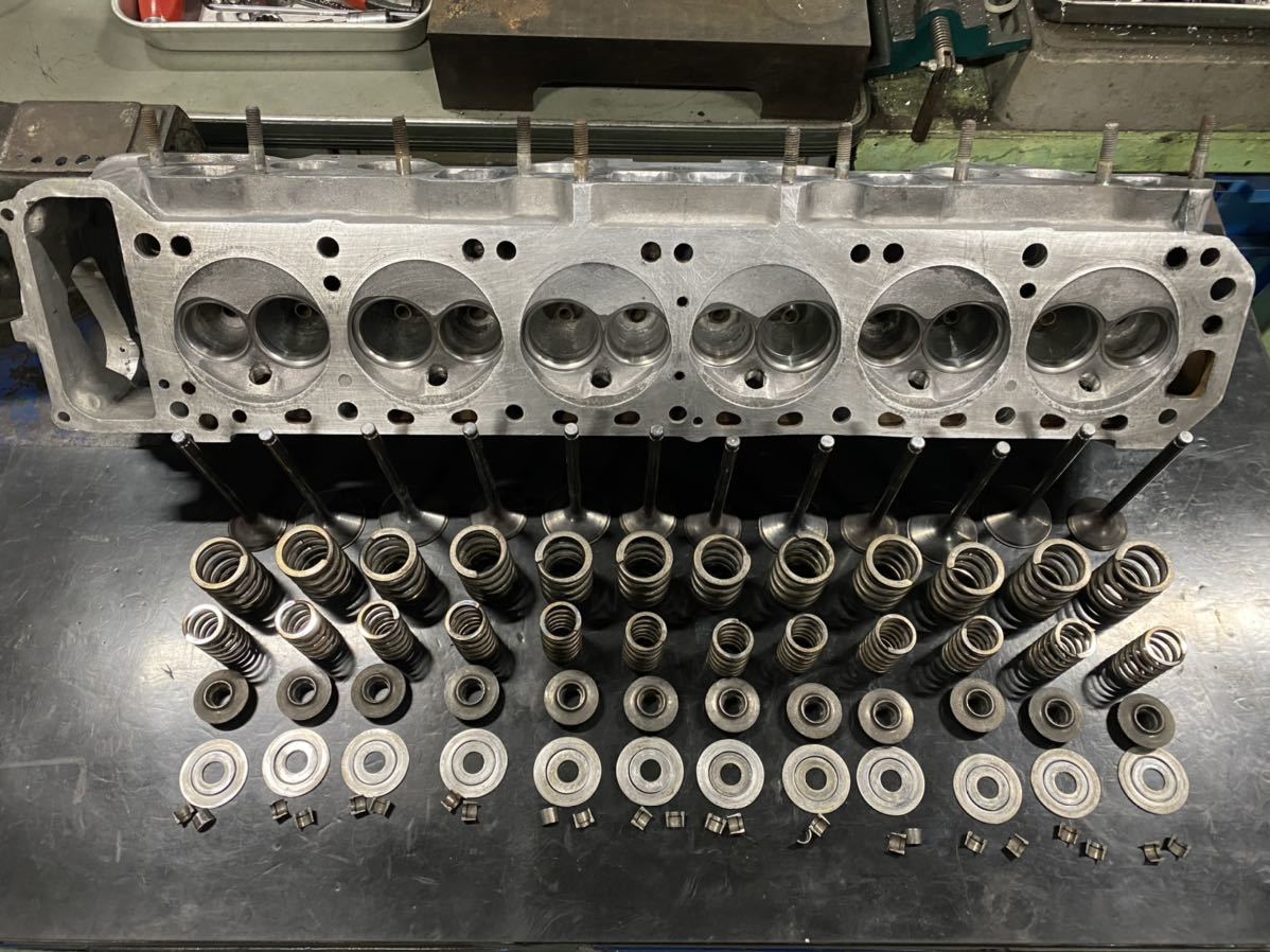 日産 L28エンジン N42初期 シリンダーヘッド ビックバルブ