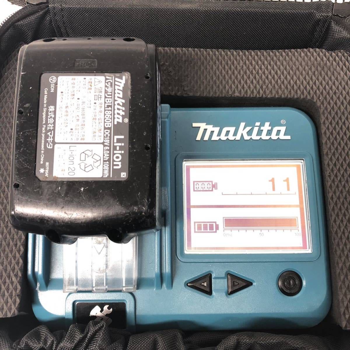 完動品 マキタ Makita 35mm 充電式面木釘打 FN350D 18v 仕上釘 15.20