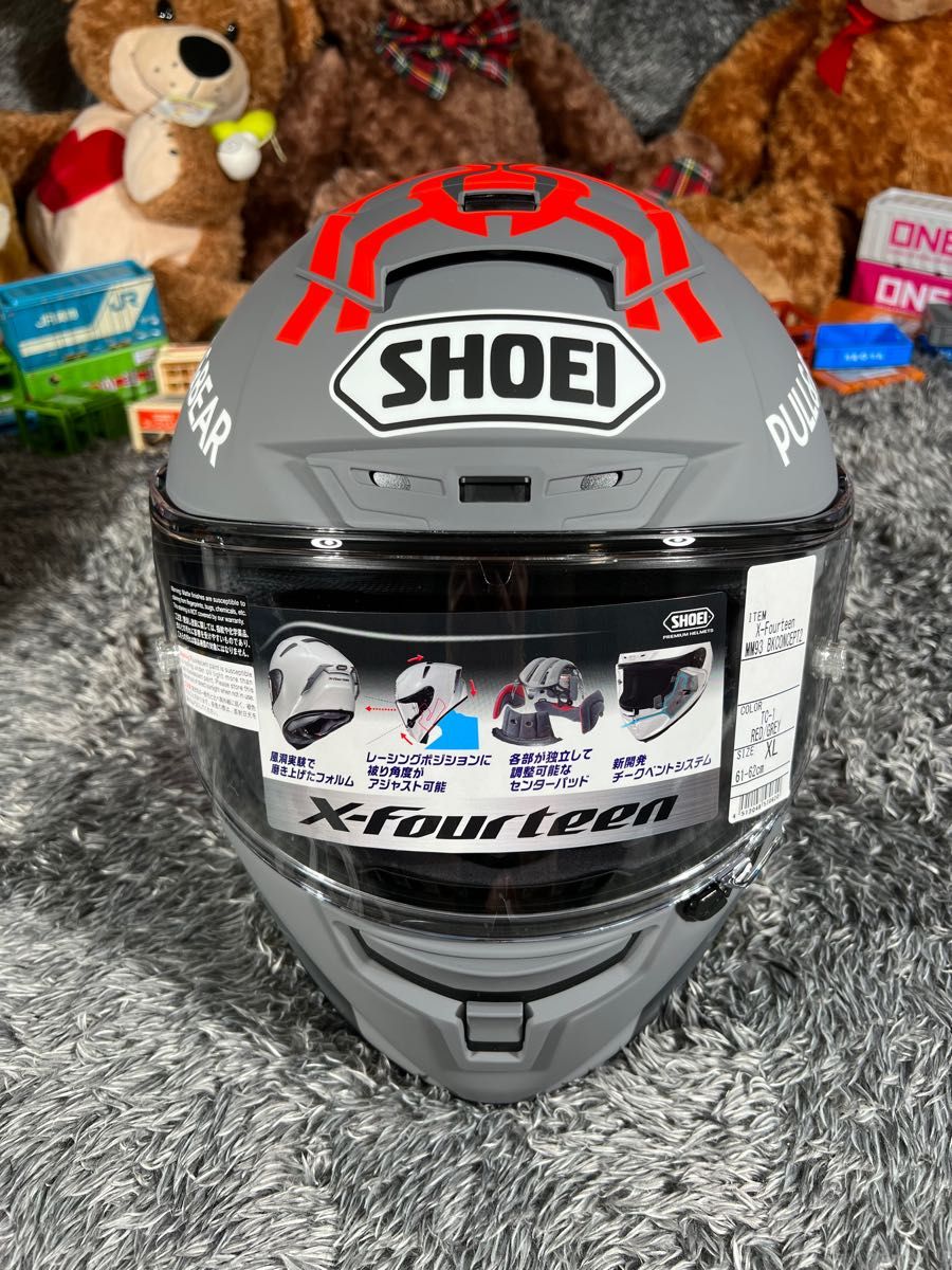 SHOEI X-fourteen MM93 マルケス　TC-1 XLサイズ 新品未使用