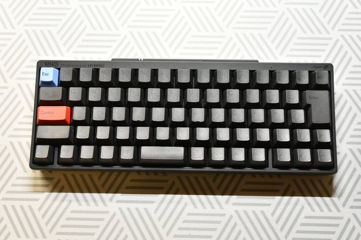 HHKB(Happy Hacking Keyboard)Professional Type-S 墨 吸振マット付き_画像2