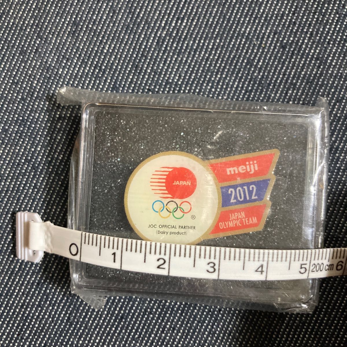 明治　Meiji 2012JAPAN OLYMPIC TEAMバッジ　ジャパンオリンピック　チームバッジ　新品未使用未開封品