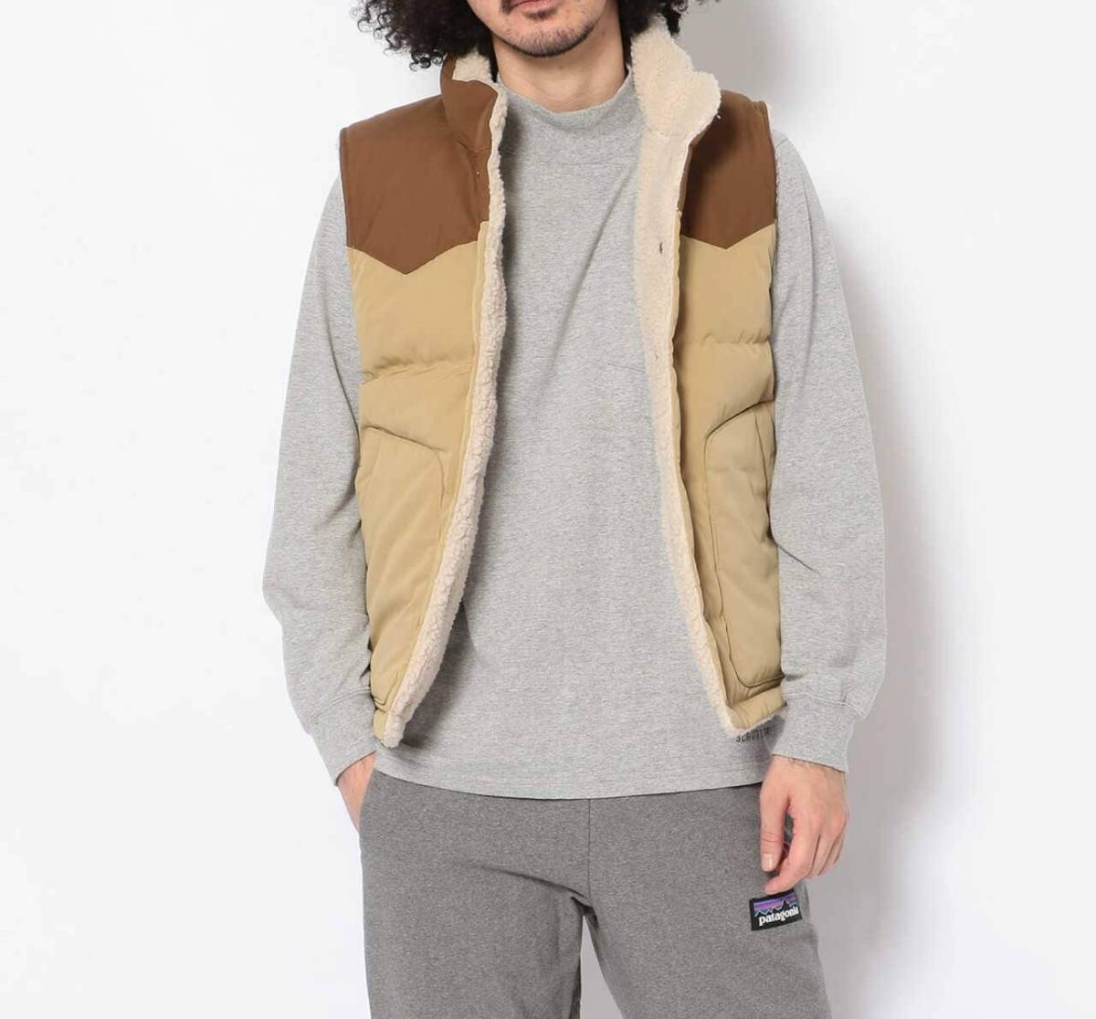 新品タグ付き【patagonia パタゴニア】リバーシブル ダウンベスト L
