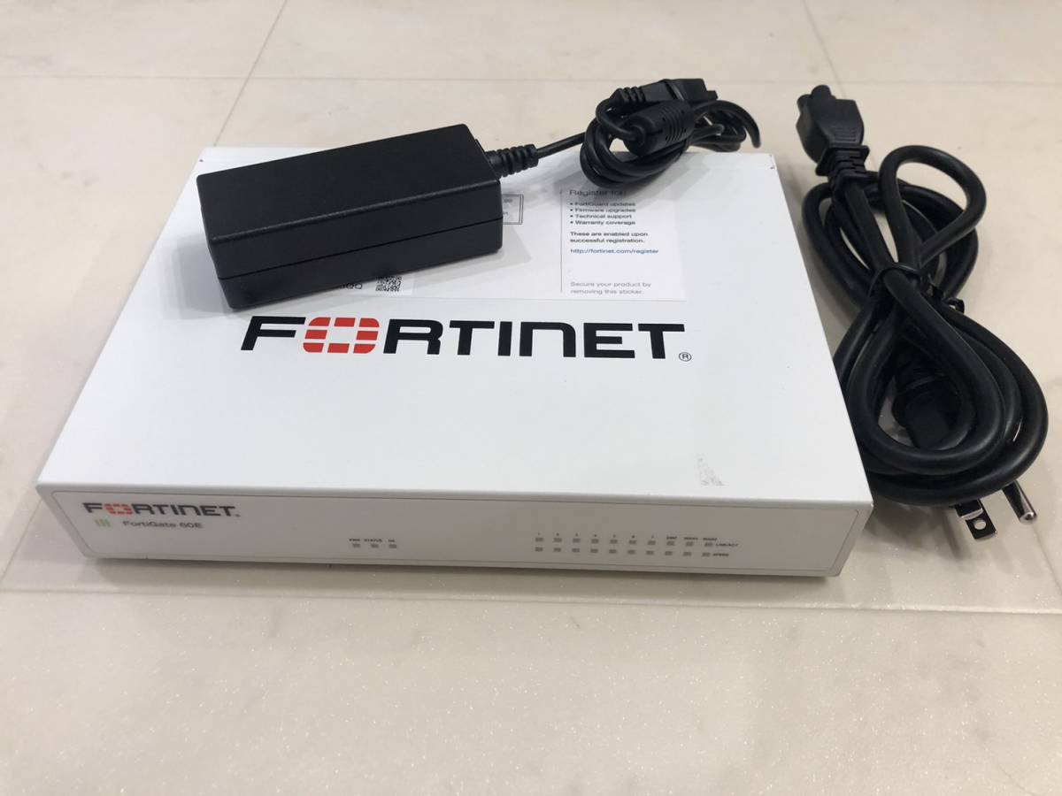 60E>ライセンス期限:2025/03/13 FORTINET/UTM FortiGate-60E 60E>ライセンス期限:2025/03/13 FORTINET/UTM FortiGate-60E