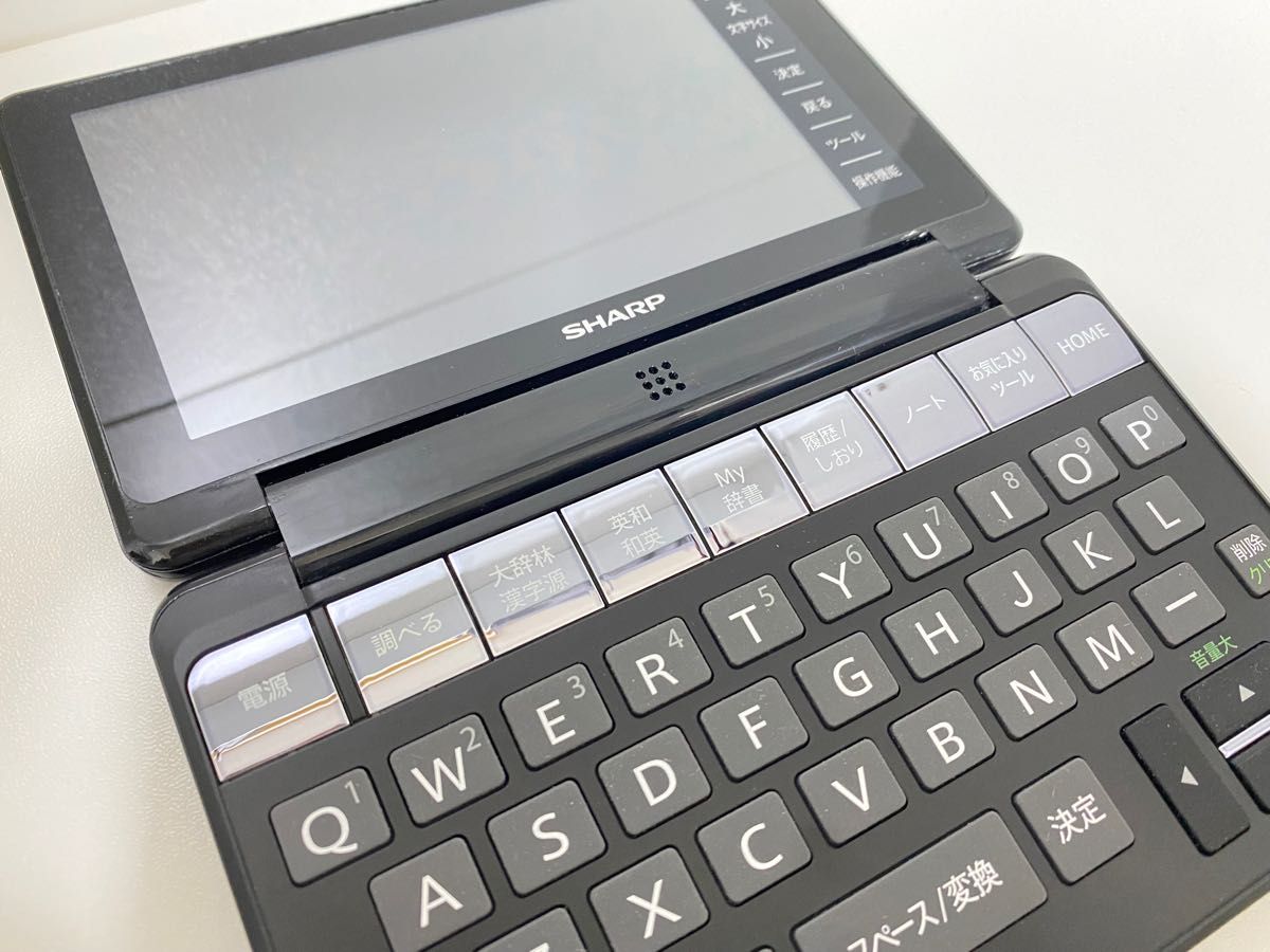 SHARP Brain 電子辞書 シャープ PW-SA1-B ブラック未使用訳あり品