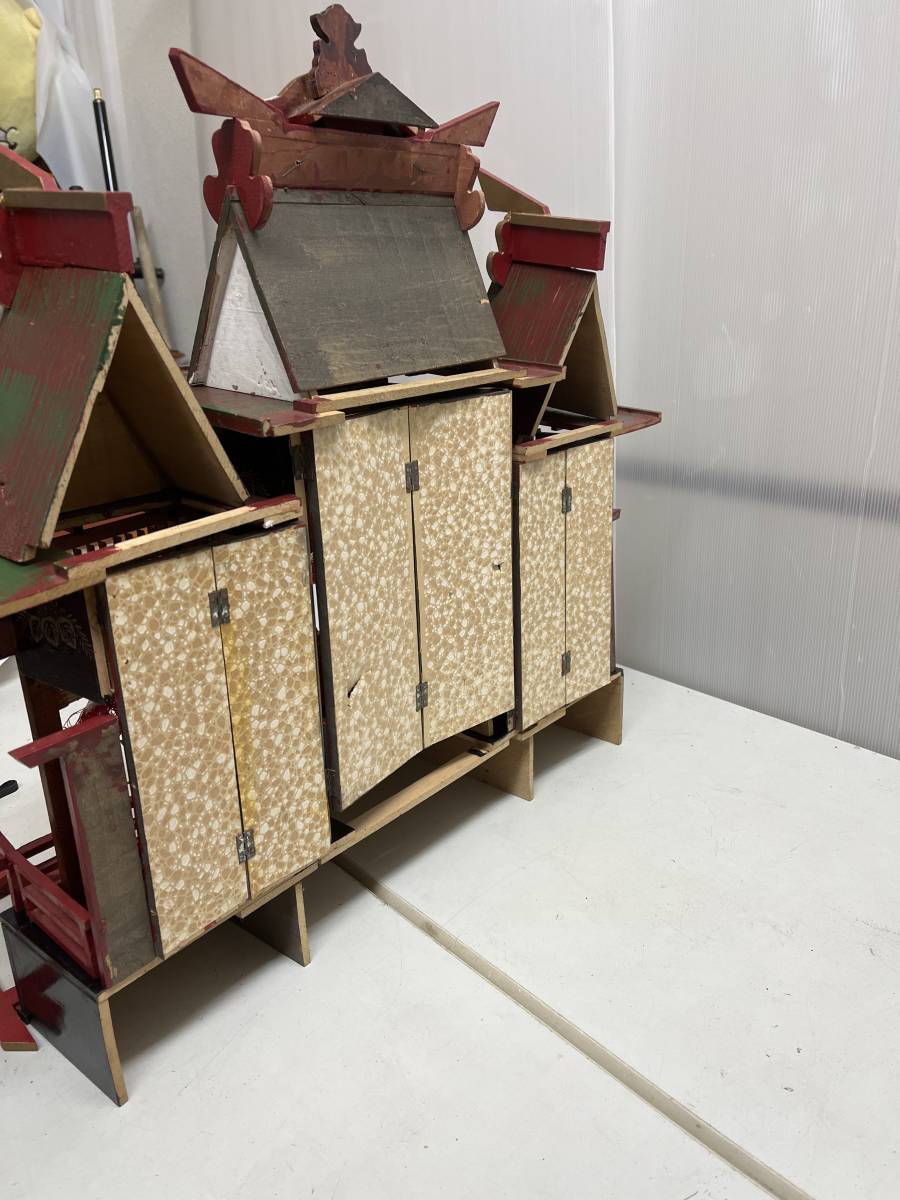 新作 雛御殿 おひなさま お雛様 御殿 古玩具 節句 豪華 3月 装飾品