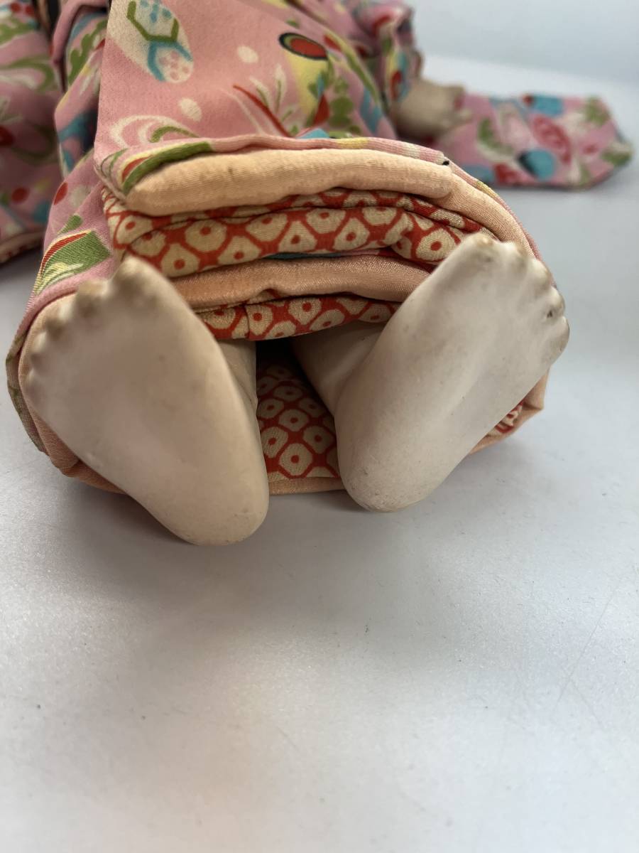 最安値人気 ヤフオク! - 蔵出し 時代物 市松人形 日本人形 大和作 全長