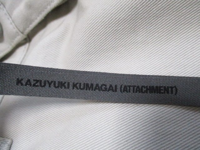 e325kazyuki медведь gaiKAZUYUKI KUMAGAI стрейч брюки Attachment 51-8